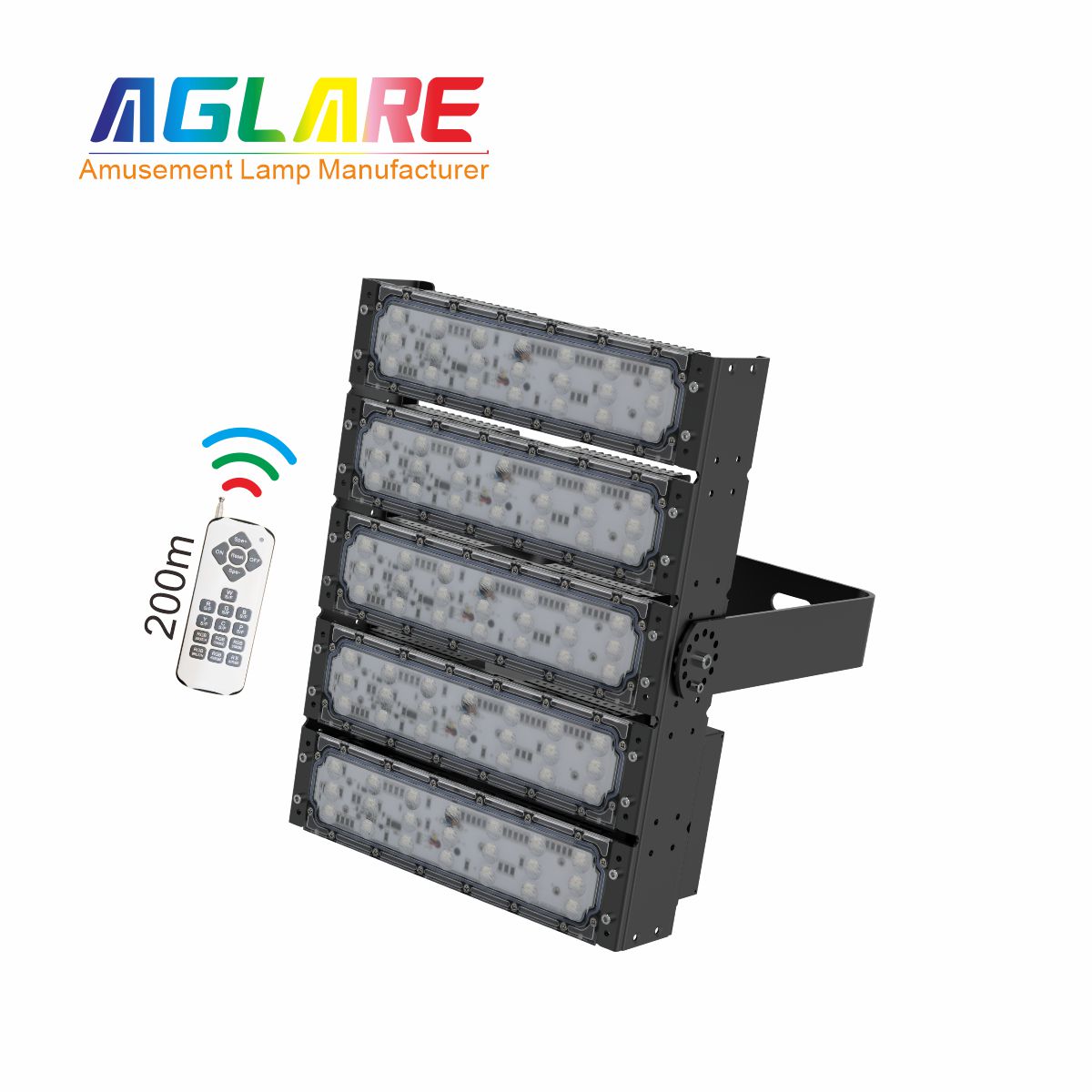 250W LED彩色投光灯RGB景观灯户外射灯带？仄