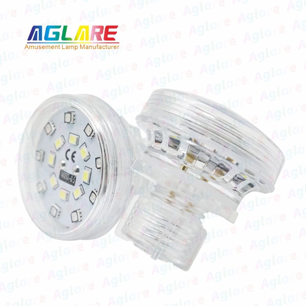 DW002程序1-16，AC24V 38mm RGB+W LED灯用于游乐设施