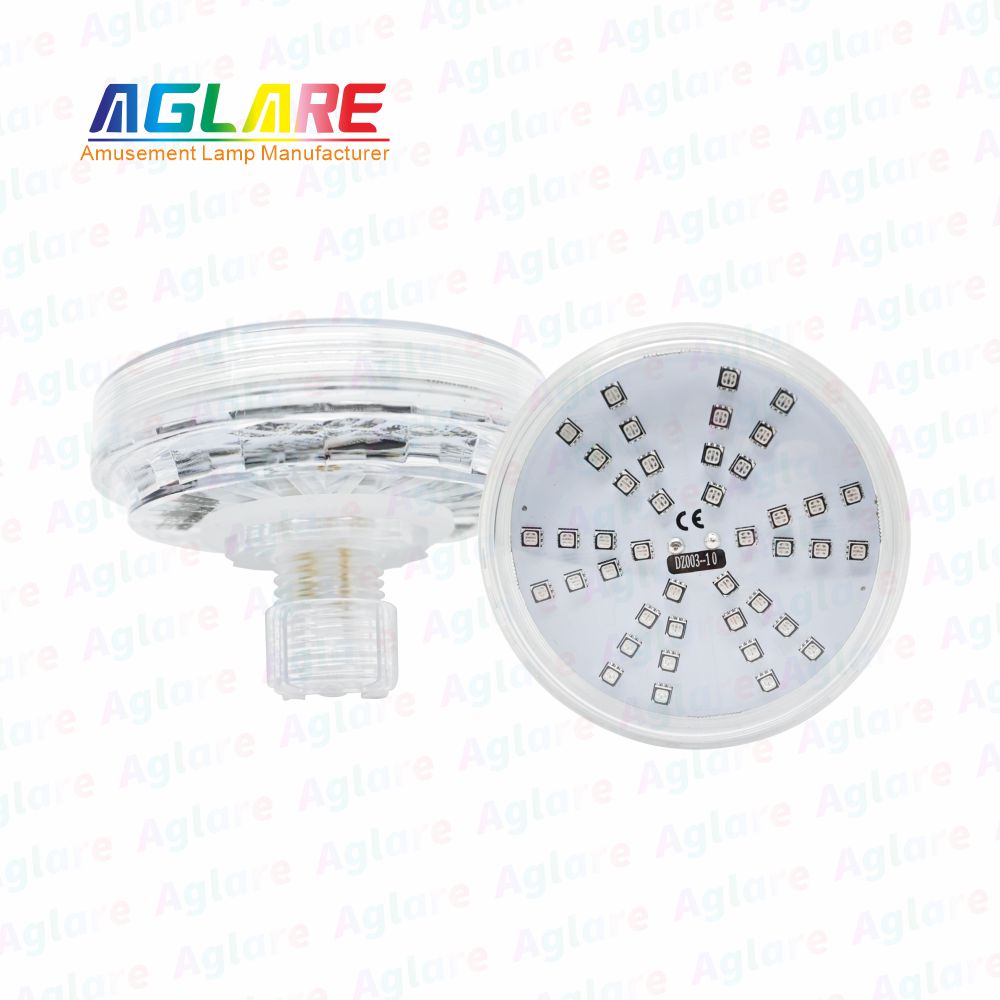80mm RGB自动LED灯1-16旋转效果的游乐设施- AC24V， 48led